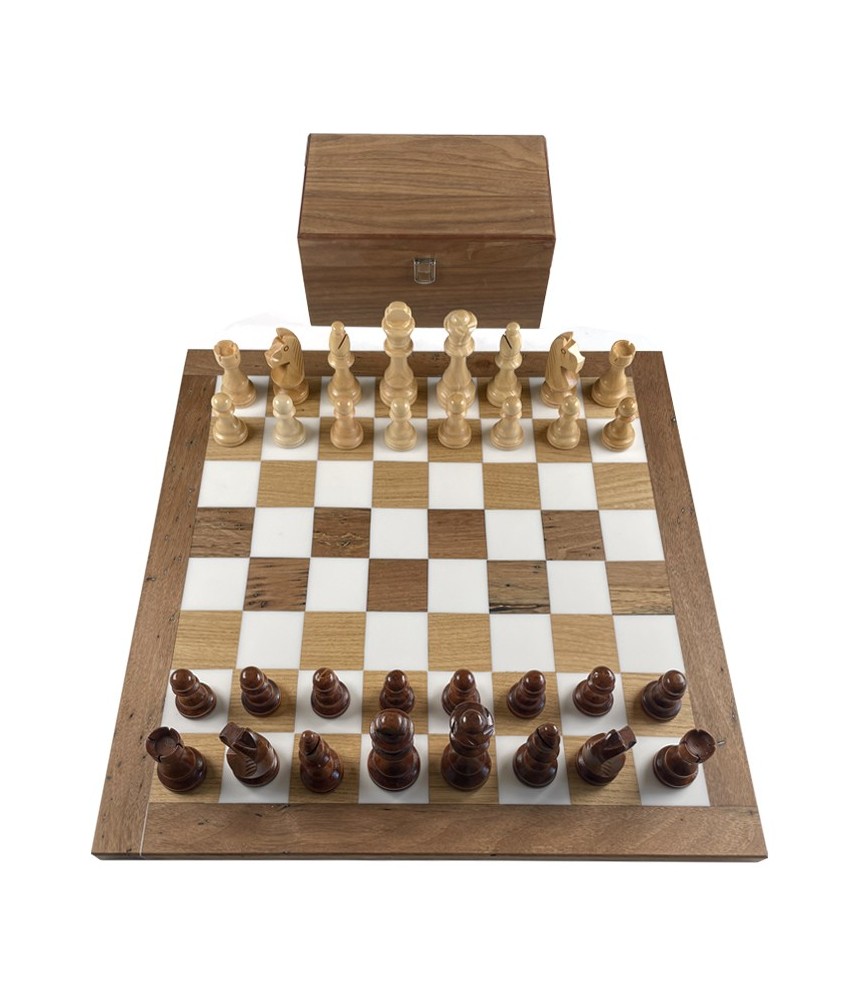 Pack for Chessboard Pieces & Box