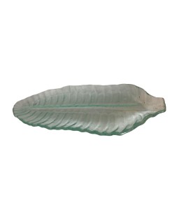 Feuille de Bananier en Verre Soufflé