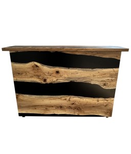 Barra en Madera de Nogal y...