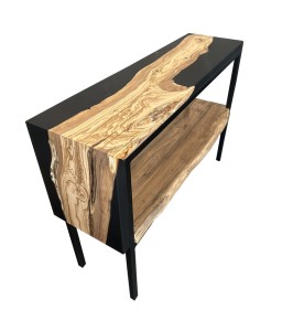 Consola de madera maciza de...