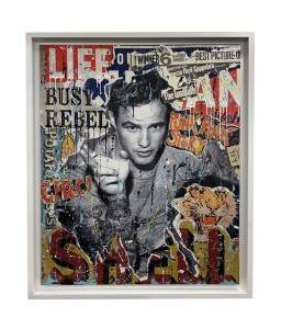Pintura Life Rebel de Arte Pop