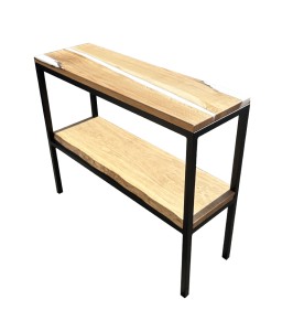 Solid Oak & White Epoxy...