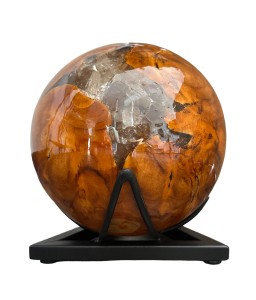 Boule sculpturale en bois...