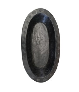 Corbeille en Bois de Manguier Noir
