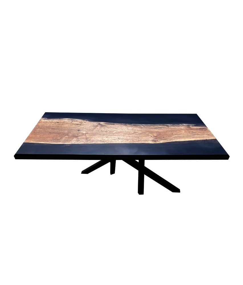 epoxy end table art