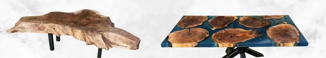 Table basse artisanale bois sur mesure | World's Art